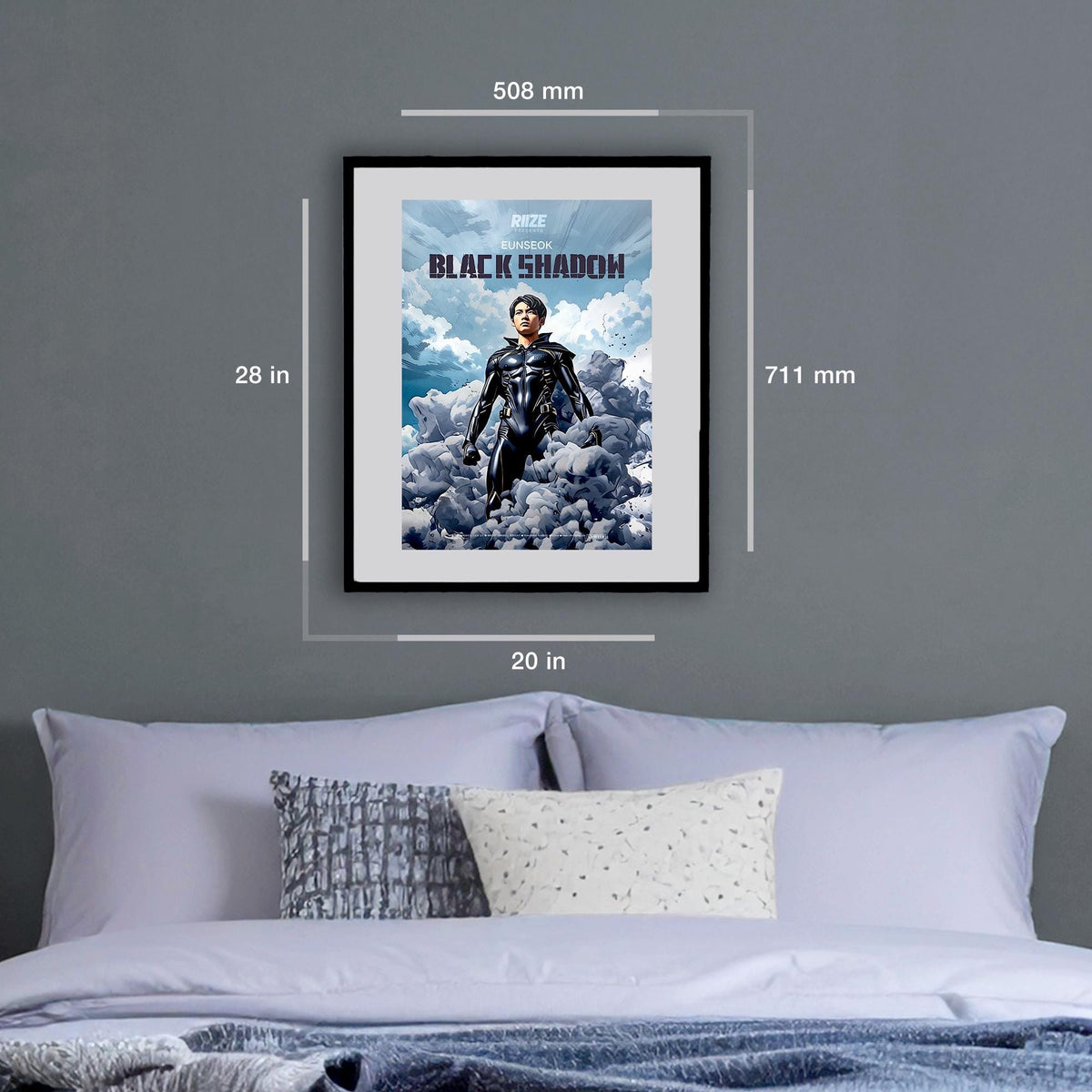 RIIZE “Black Shadow” Poster (EUNSEOK)